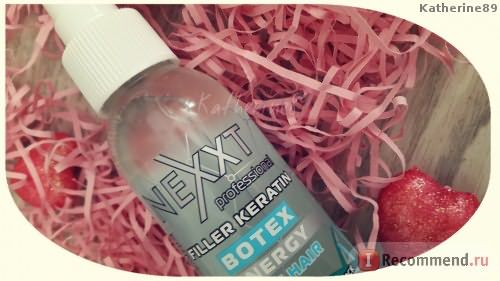 Флюид для ламинирования и термозащиты волос NEXXT Filler keratin-botex energynewhair фото