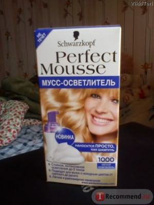 Краска для волос Schwarzkopf Perfect Mousse фото