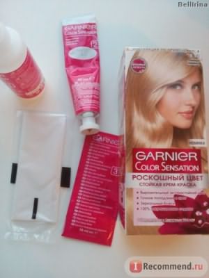 Крем-краска для волос Garnier Color Sensation «Интенсивный цвет». фото