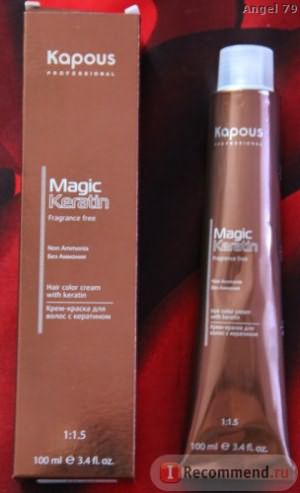 Краска для волос Kapous Magic Keratin фото