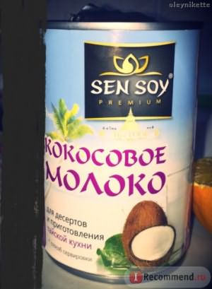 Кокосовое молоко СЭН СОЙ Премиум Coconut milk фото