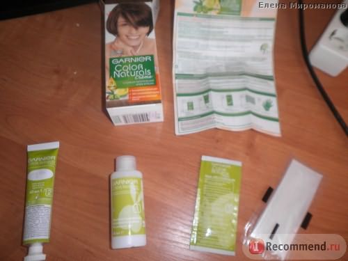 Краска для волос Garnier Color naturals creme фото