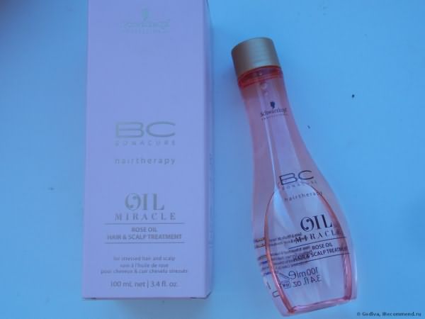 Масло для волос Bonacure Oil Miracle Rose Oil фото
