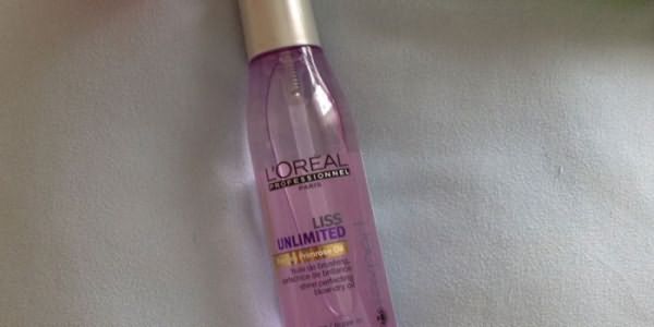 Масло для волос с термозащитой L'Oreal Professionnel Liss Unlimited