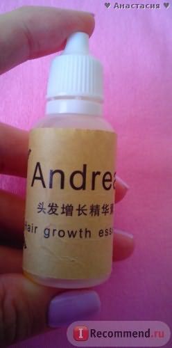 Масло для волос Aliexpress Hair care Original Authentic 100% Andrea Hair Growth Essence Hair Loss Liquid 20ml dense Hair Growth Serum фото
