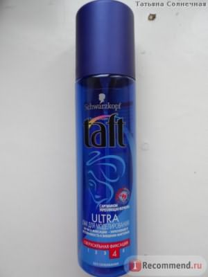 Жидкий лак для волос Taft ultra лак для моделирования фото