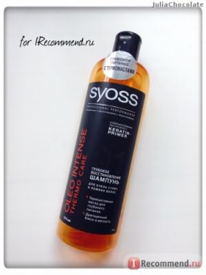 Шампунь Syoss Oleo Intense Thermo Care