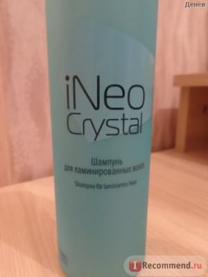 Шампунь для ламинированных волос Estel OTIUM iNeo-Crystal фото