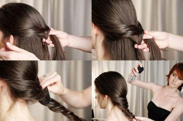 Классическая техника плетения косы