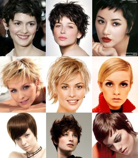 Фото: варианты простых причёсок на стрижку гарсон