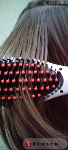 расческа-выпрямитель для волос с Aliexpress