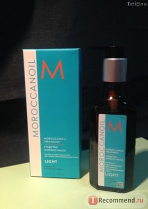 Масло для волос Moroccanoil Oil Light Treatment for Blond or Fine Hair Восстанавливающее и защищающее несмываемое для светлых или тонких фото