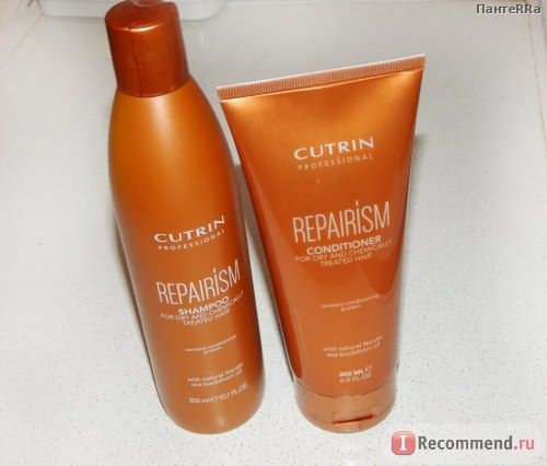 Шампунь Cutrin Repairism для сухих волос и химически поврежденных фото