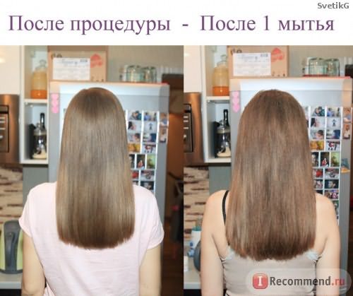 Кератиновое восстановление волос фото