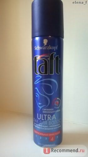 Лак для волос Taft Ultra фото
