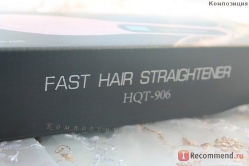 Расческа-выпрямитель Fast Hair Straightener HQT-906