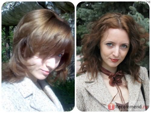 2007-2008 год, на первом фото волосы только окрашены, на втором- попытка отрастить длину (уже секутся, лостигнув плеч)