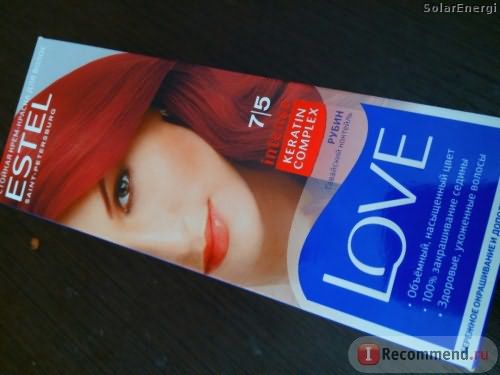 Краска для волос Estel LOVE Intense фото