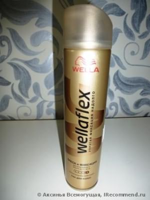 Лак для волос Wella wellaflex блеск и фиксация фото