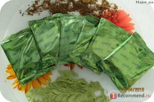 Травяная краска для волос Aasha herbals фото