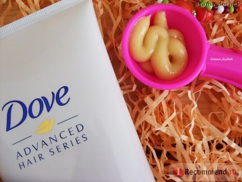 Крем-ополаскиватель Dove Advanced Hair Series Pure Care Dry Oil