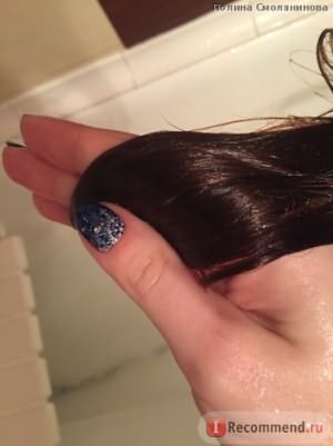 Волос после шампуня