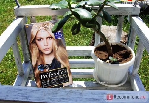 Краска для волос L'Oreal Preference оттенок 8.1 Копенгаген