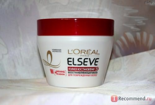 Маска для волос L'Oreal ELSEVE Полное восстановление 5 фото