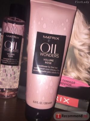 Matrix Oil Wonders Volume Rose