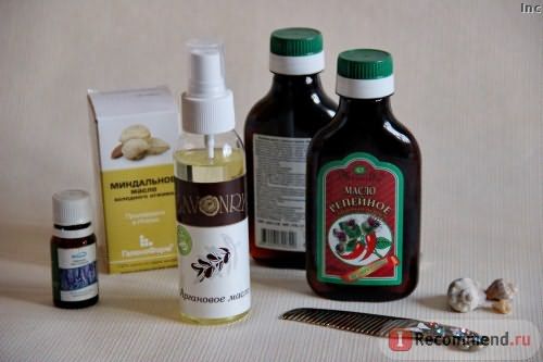 Аргановое масло для волос