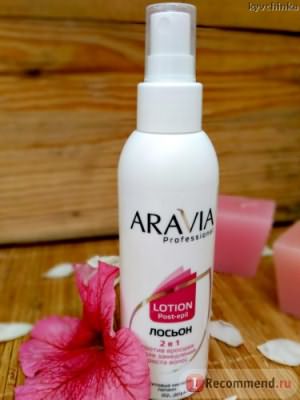 Лосьон для тела ARAVIA Professional 2 в 1 с фруктовыми кислотами против вросших волос и для замедления роста фото