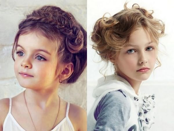 Девочки тоже любят стильно уложенные волосы, как и их мамы