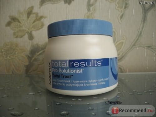 Маска для волос MATRIX Results PRO SOLUTIONIST Total Treat / Тотал Трит Интенсивный восстанавливающий уход для ослабленных фото